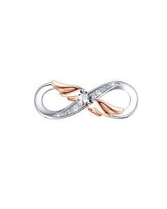 Infinity Love Angel Wings Charm, For Pandora Charm Bracelet, Charms for Pandora Bracelet, Fit Pandora Charms, 925 Sterling Silver Charms