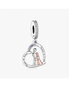 Always My Niece Forever My Friend Charm, Charms for Pandora Bracelet, 925 Sterling Silver Charms, Fit Pandora Charms