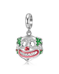 Clown Pendant Charm, 925 Sterling Silver Charms, Fit Pandora Charms, Charms for Pandora Bracelet, For Pandora Charm Bracelet