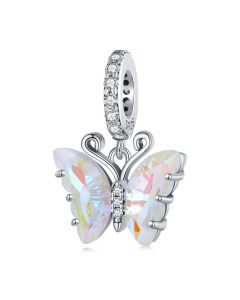 Colorful Aurora Butterfly Charm, 925 Sterling Silver Charms, Fit Pandora Charms, Charms for Pandora Bracelet, For Pandora Charm Bracelet
