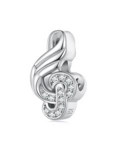 Musical Note Charm, 925 Sterling Silver Charms, Charms for Pandora Bracelet, For Pandora Charm Bracelet, Fit Pandora Charms