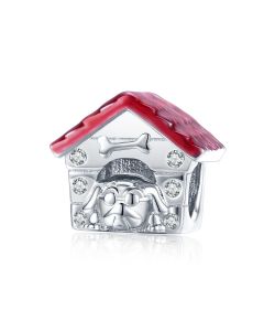 Pet Home Charm, For Pandora Charm Bracelet, 925 Sterling Silver Charms, Fit Pandora Charms, Charms for Pandora Bracelet