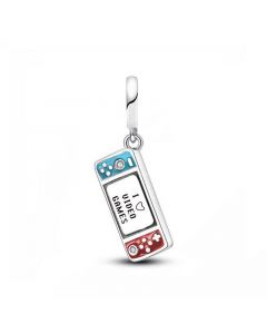 I Love Video Games Charm, Charms for Pandora Bracelet, Fit Pandora Charms, 925 Sterling Silver Charms, For Pandora Charm Bracelet