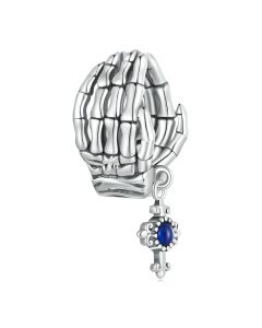 Skeleton Hand Charm, For Pandora Charm Bracelet, 925 Sterling Silver Charms, Fit Pandora Charms, Charms for Pandora Bracelet