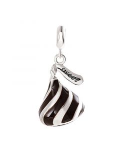Chocolate candy Dangle Pendant Charm, 925 Sterling Silver Charm, Charms for Pandora Bracelet, For Pandora Charm Bracelet, Fit Pandora Charms