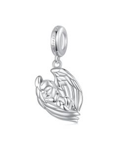Angel Baby Pendant Charm, For Pandora Charm Bracelet, 925 Sterling Silver Charms, Charms for Pandora Bracelet, Fit Pandora Charms