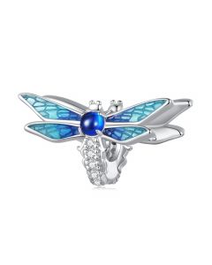 Exquisite Dragonfly Charm, For Pandora Charm Bracelet, 925 Sterling Silver Charms, Charms for Pandora Bracelet, Fit Pandora Charms