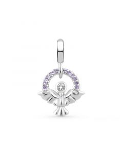 Guardian Angel Dangle Pendant Charm, 925 Sterling Silver Charms, For Pandora Charm Bracelet, Charms for Pandora Bracelet, Fit Pandora Charms