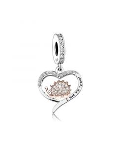 Hedgehog Heart Charm, Charms for Pandora Bracelet, 925 Sterling Silver Charms, Fit Pandora Charms, For Pandora Charm Bracelet
