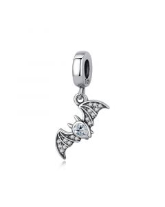 Bat Halloween Pendant Charm, 925 Sterling Silver Charms, For Pandora Charm Bracelet, Fit Pandora Charms, Charms for Pandora Bracelet