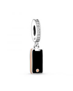 Fashion Mobile Phone Charm, Charms for Pandora Bracelet, For Pandora Charm Bracelet, Fit Pandora Charms, 925 Sterling Silver Charms