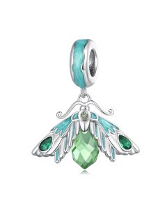 Moth Pendant Charm, For Pandora Charm Bracelet, Fit Pandora Charms, Charms for Pandora Bracelet, 925 Sterling Silver Charms