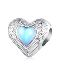 Guard of Love Moonstone Charm, For Pandora Charm Bracelet, 925 Sterling Silver Charms, Fit Pandora Charms, Charms for Pandora Bracelet