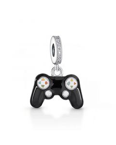 Video Game Gamepad Player Charm, Charms for Pandora Bracelet, 925 Sterling Silver Charms, For Pandora Charm Bracelet, Fit Pandora Charms