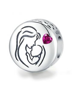 Mother Holding Baby Charm, 925 Sterling Silver Charms, Fit Pandora Charms, For Pandora Charm Bracelet, Charms for Pandora Bracelet