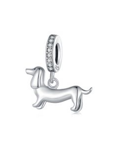 Dachshund Dog Pendant Charm, Fit Pandora Charms, For Pandora Charm Bracelet, 925 Sterling Silver Charms, Charms for Pandora Bracelet
