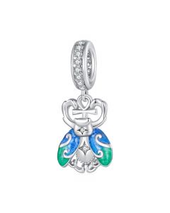 Scarab Pendant Charm, Charms for Pandora Bracelet, 925 Sterling Silver Charms, Fit Pandora Charms, For Pandora Charm Bracelet