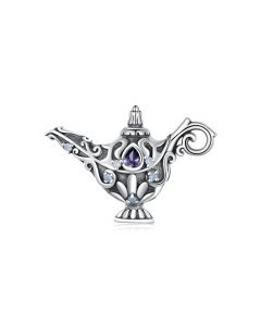 Wishing Lamp Charm, For Pandora Charm Bracelet, Fit Pandora Charms, 925 Sterling Silver Charms, Charms for Pandora Bracelet