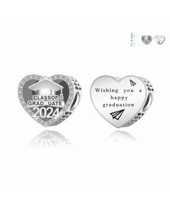 Love Heart Family Parents and Children Charm, Charms for Pandora Bracelet, 925 Sterling Silver Charms, Fit Pandora Charms