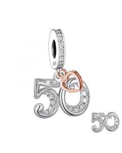 Boy and Girl I Love You To The Moon & Back Pendant Charm, Fit Pandora Charms, Charms for Pandora Bracelet, 925 Sterling Silver Charms