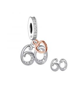 Mother Daughter Grandmother Granddaughter Love To The Moon & Back Charm, Fit Pandora Charms, Charms for Pandora Bracelet