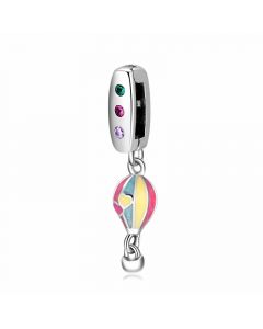 Hot Air Balloon My Boo Charm, For Pandora Charm Bracelet, Charms for Pandora Bracelet, Fit Pandora Charms, 925 Sterling Silver Charms