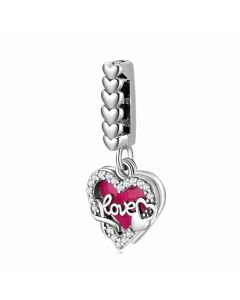 Love You My Boo Ghost Town Charm, 925 Sterling Silver Charms, Charms for Pandora Bracelet, For Pandora Charm Bracelet, Fit Pandora Charms