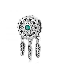 My Boo Ghost Town DJ's Green Charm, For Pandora Charm Bracelet, Charms for Pandora Bracelet, 925 Sterling Silver Charms, Fit Pandora Charms