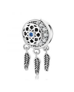 My Boo Ghost Town DJ's BlueCharm, Charms for Pandora Bracelet, Fit Pandora Charms, For Pandora Charm Bracelet, 925 Sterling Silver Charms