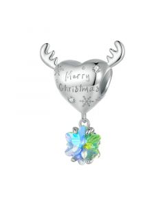 Christmas Family Snowman Santa Claus' Bell Charm, Charms for Pandora Bracelet, 925 Sterling Silver Charms, Fit Pandora Charms