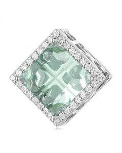 Square Butterfly Charm, Charms for Pandora Bracelet, Fit Pandora Charms, For Pandora Charm Bracelet, 925 Sterling Silver Charms