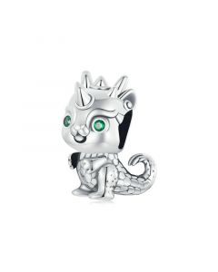 Cute Little Dragon Charm, 925 Sterling Silver Charms, For Pandora Charm Bracelet, Fit Pandora Charms, Charms for Pandora Bracelet