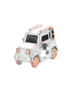Off-road Vehicle Jeep Two Tone Car Charm, Fit Pandora Charms, Charms for Pandora Bracelet, 925 Sterling Silver Charms