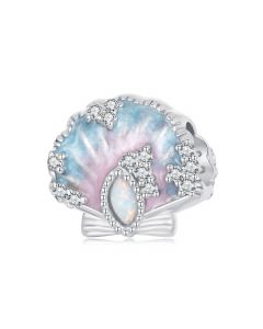 Dreamy Multi-color Shell Ocean Charm, For Pandora Charm Bracelet, Charms for Pandora Bracelet, 925 Sterling Silver Charm, Fit Pandora Charms