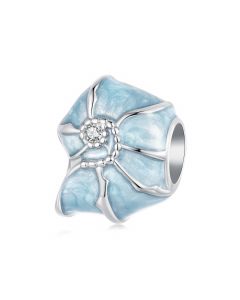 Blue Conch Ocean Charm, Fit Pandora Charms, Charms for Pandora Bracelet, For Pandora Charm Bracelet, 925 Sterling Silver Charms
