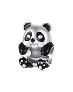 Cute Giant Panda Charm, Fit Pandora Charms, Charms for Pandora Bracelet, 925 Sterling Silver Charms, For Pandora Charm Bracelet