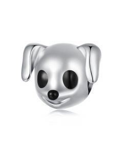 Border Collie Cute Puppy Dog Charm, Charms for Pandora Bracelet, Fit Pandora Charms, For Pandora Charm Bracelet, 925 Sterling Silver Charms