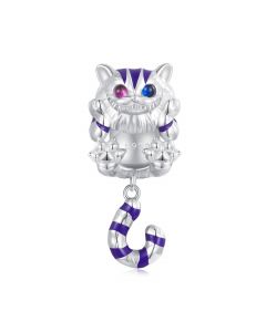 Fantasy Cat Charm, Fit Pandora Charms, 925 Sterling Silver Charms, For Pandora Charm Bracelet, Charms for Pandora Bracelet