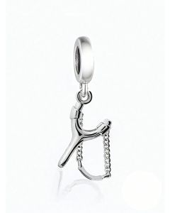 Slingshot Charm, 925 Sterling Silver Charms, Charms for Pandora Bracelet, For Pandora Charm Bracelet, Fit Pandora Charms