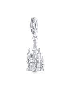 Magic Castle Pendant Charm, 925 Sterling Silver Charms, For Pandora Charm Bracelet, Charms for Pandora Bracelet, Fit Pandora Charms