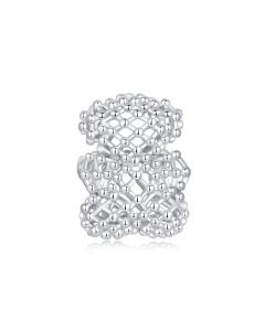 Cute Modern Openwork Bear Charm, For Pandora Charm Bracelet, Fit Pandora Charms, 925 Sterling Silver Charms, Charms for Pandora Bracelet