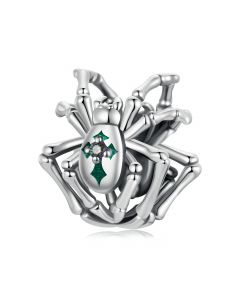 Mysterious Spider Charm, Fit Pandora Charms, 925 Sterling Silver Charms, Charms for Pandora Bracelet, For Pandora Charm Bracelet
