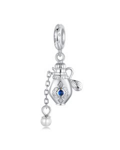 Exquisite Perfume Bottle Pendant Charm, Fit Pandora Charms, 925 Sterling Silver Charms, Charms for Pandora Bracelet