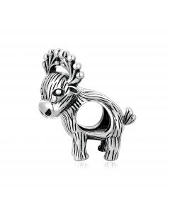 Reindeer Deer Elk Charm, For Pandora Charm Bracelet, Fit Pandora Charms, 925 Sterling Silver Charms, Charms for Pandora Bracelet