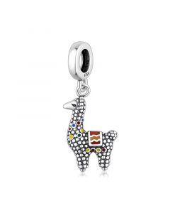 Lama Dangle Pendant Charm, Fit Pandora Charms, Charms for Pandora Bracelet, 925 Sterling Silver Charms, For Pandora Charm Bracelet