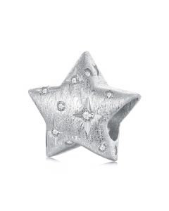 Shining Star Charm, Charms for Pandora Bracelet, 925 Sterling Silver Charms, For Pandora Charm Bracelet, Fit Pandora Charms