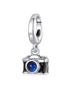Travel Camera Pendant Charm, For Pandora Charm Bracelet, Fit Pandora Charms, Charms for Pandora Bracelet, 925 Sterling Silver Charms