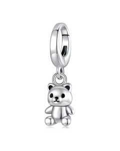 Openable Hanging Ring Bear Charm, Fit Pandora Charms, Charms for Pandora Bracelet, 925 Sterling Silver Charms, For Pandora Charm Bracelet