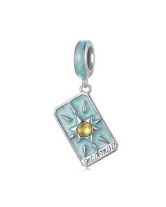 Hermit Tarot Pendant Charm, Fit Pandora Charms, For Pandora Charm Bracelet, 925 Sterling Silver Charms, Charms for Pandora Bracelet
