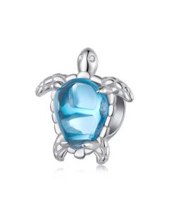 Blue Turtle Charm, 925 Sterling Silver Charms, Charms for Pandora Bracelet, Fit Pandora Charms, For Pandora Charm Bracelet